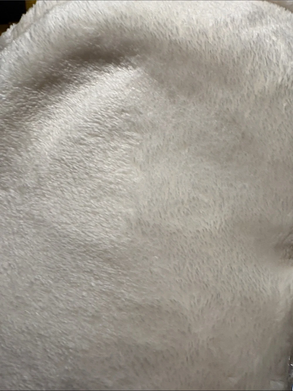 Threshold Plush Microplush Blanket Throw in Cream